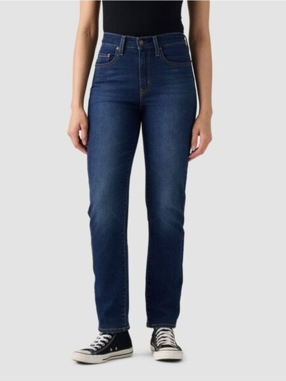 Levi’s Classic Mid Rise Skinny Jeans size 33 Dark wash Cotton Blend  Casual